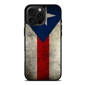 PUERTO RICO FLAG iPhone 16 Pro Max Case Cover