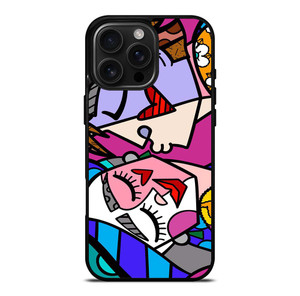 ROMERO BRITTO LOVE KISS iPhone 16 Pro Max Case Cover