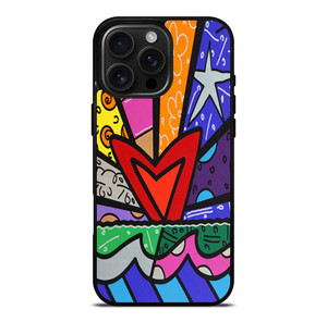 ROMERO BRITTO LOVE NEW iPhone 16 Pro Max Case Cover