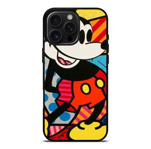 ROMERO BRITTO MICKEY MOUSE iPhone 16 Pro Max Case Cover