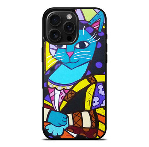 ROMERO BRITTO MONALISA iPhone 16 Pro Max Case Cover