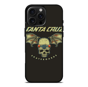SANTA CRUZ SKATEBOARDS SKULL iPhone 16 Pro Max Case Cover
