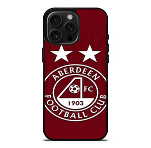 SCOTLAND FOOTBALL CLUB ABERDEEN FC LOGO iPhone 16 Pro Max Case Cover