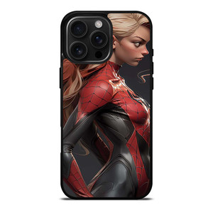 SPIDER GIRL SEXY CARTOON MARVEL COMICS iPhone 16 Pro Max Case Cover