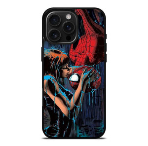 SPIDERMAN MARY JANE KISSING iPhone 16 Pro Max Case Cover