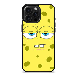 SPONGE BOB EXPRESSION FACE iPhone 16 Pro Max Case Cover
