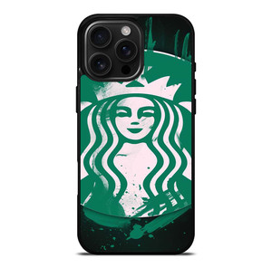 STARBUCKS COFFEE LOGO ART iPhone 16 Pro Max Case Cover
