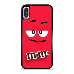 M&M'S CHOCOLATE MASCOT FACE iPhone X / XS Case Cover
