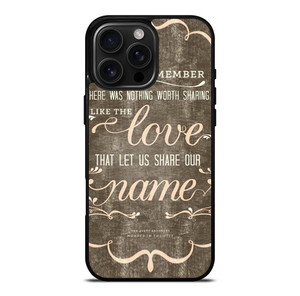 THE AVETT BROTHERS QUOTES iPhone 16 Pro Max Case Cover