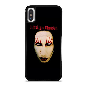 MARILYN MANSON SCARY FACE iPhone X / XS Case Cover MARILYN MANSON SCARY FACE iPhone X / XS Case Cover