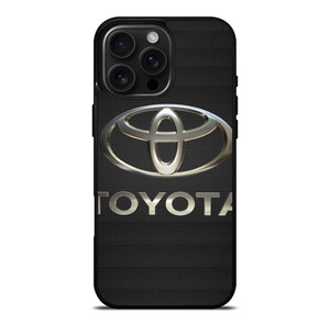 TOYOTA LOGO CAR ICON CARBON iPhone 16 Pro Max Case Cover