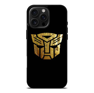 TRANSFORMERS AUTOBOT LOGO GOLD iPhone 16 Pro Max Case Cover