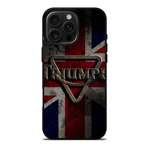 TRIUMPH MOTORCYCLE EMBLEM 2 iPhone 16 Pro Max Case Cover