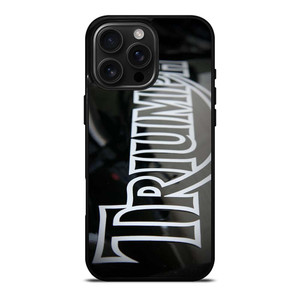 TRIUMPH MOTORCYCLE EMBLEM iPhone 16 Pro Max Case Cover