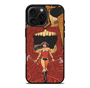 WONDER WOMAN CARTOON iPhone 16 Pro Max Case Cover