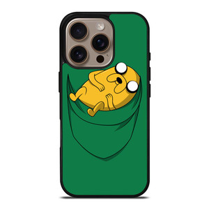ADVENTURE TIME JAKE POCKET iPhone 16 Pro Case Cover