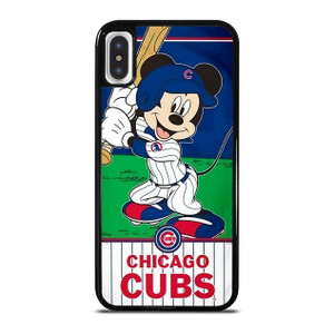 MICKEY MOUSE CHICAGO CUBS iPhone X / XS Case Cover MICKEY MOUSE CHICAGO CUBS iPhone X / XS Case Cover