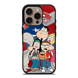 AMERICAN DAD CARTOON SERIES iPhone 16 Pro Case Cover