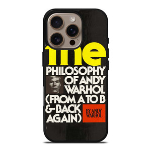 ANDI WARHOL iPhone 16 Pro Case Cover