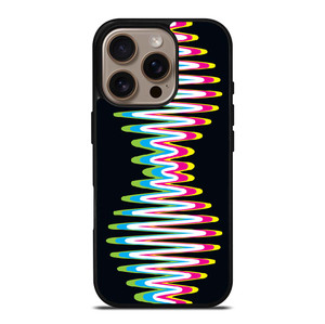 ARCTIC MONKEYS COLORFUL WAVE iPhone 16 Pro Case Cover