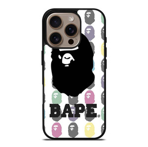 BAPE CUTE LOGO COLLAGE iPhone 16 Pro Case Cover