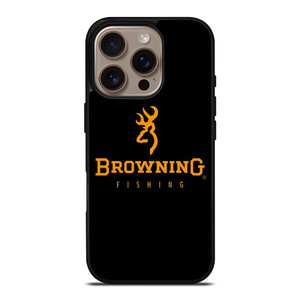 BROWNING FISHING LOGO iPhone 16 Pro Case Cover