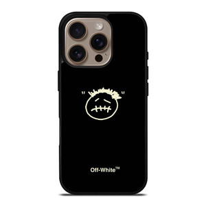 CACTUS JACK TRAVIS SCOTT X OFF WHITE iPhone 16 Pro Case Cover