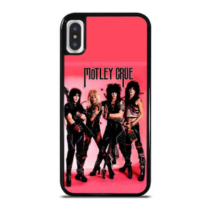 MOTLEY CRUE BAND ALL MEMBER iPhone X / XS Case Cover MOTLEY CRUE BAND ALL MEMBER iPhone X / XS Case Cover