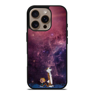 CALVIN AND HOBES NEBULA iPhone 16 Pro Case Cover
