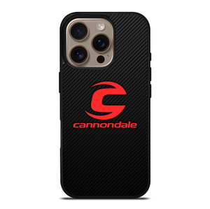 CANNONDALE BIKE LOGO CARBON iPhone 16 Pro Case Cover