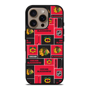 CHICAGO BLACKHAWKS HOCKEY iPhone 16 Pro Case Cover