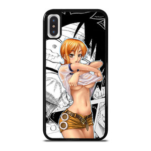 NAMI SEXY ONE PIECE COMIC iPhone X / XS Case Cover