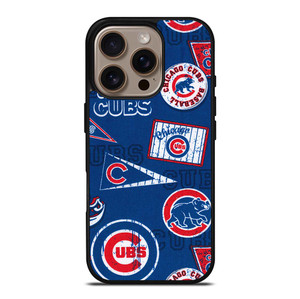 CHICAGO CUBS COLLAGE iPhone 16 Pro Case Cover