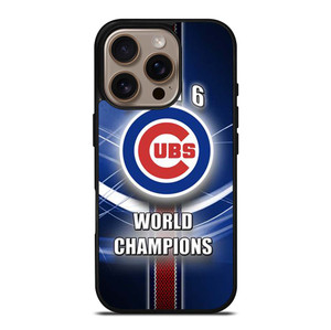 CHICAGO CUBS WORLD CHAMPIONS iPhone 16 Pro Case Cover