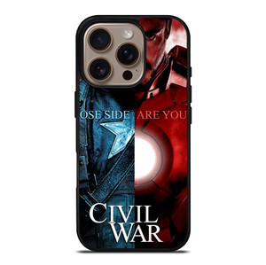 CIVIL WAR 2 Marvel Avengers iPhone 16 Pro Case Cover