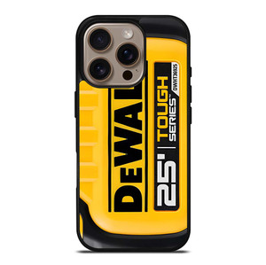 DEWALT TOOL LOGO TAPE MEASURE iPhone 16 Pro Case Cover