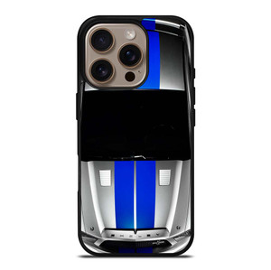 FORD SHELBY MUSTANG SILVER iPhone 16 Pro Case Cover