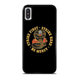 NO MERCY COBRA KAI KARATE iPhone X / XS Case Cover