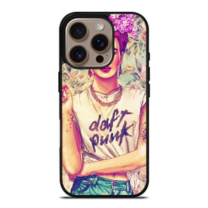 FRIDA KAHLO DAFT PUNK iPhone 16 Pro Case Cover
