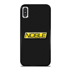 NOBLE CARBON LOGO iPhone X / XS Case Cover