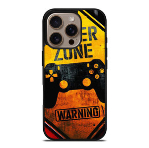 GAMER ZONE WARNING iPhone 16 Pro Case Cover