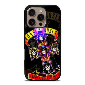 GUNS N ROSES BAND ROCK iPhone 16 Pro Case Cover