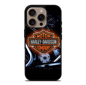 HARLEY DAVIDSON ENGINE MOTORCYCLES COMPANY LOGO iPhone 16 Pro Case Cover