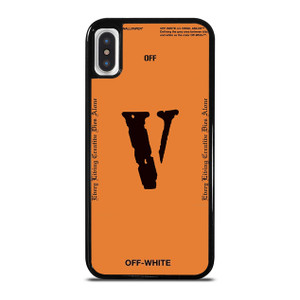 OFF WHITE V LONE LOGO iPhone X / XS Case Cover OFF WHITE V LONE LOGO iPhone X / XS Case Cover