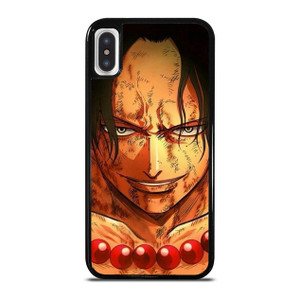 ONE PIECE ACE FACE iPhone X / XS Case Cover ONE PIECE ACE FACE iPhone X / XS Case Cover
