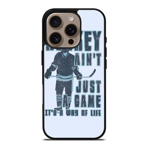 HOCKEY AIN'T JUST A GAME iPhone 16 Pro Case Cover