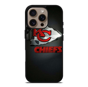 KANSAS CHIEFS FOOTBALL LOGO TEAM ICON iPhone 16 Pro Case Cover