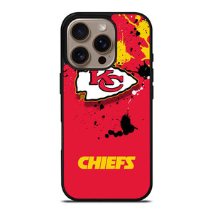 KANSAS CITY CHIEFS ART iPhone 16 Pro Case Cover
