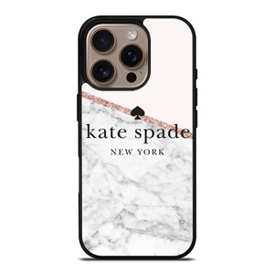 KATE SPADE NEW YORK LOGO MARBLE ICON iPhone 16 Pro Case Cover