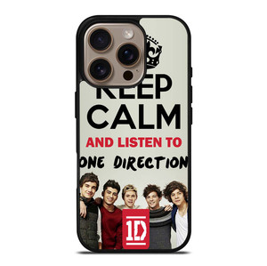 KEEP CALM AND LISTEN TO ONE DIRECTION iPhone 16 Pro Case Cover